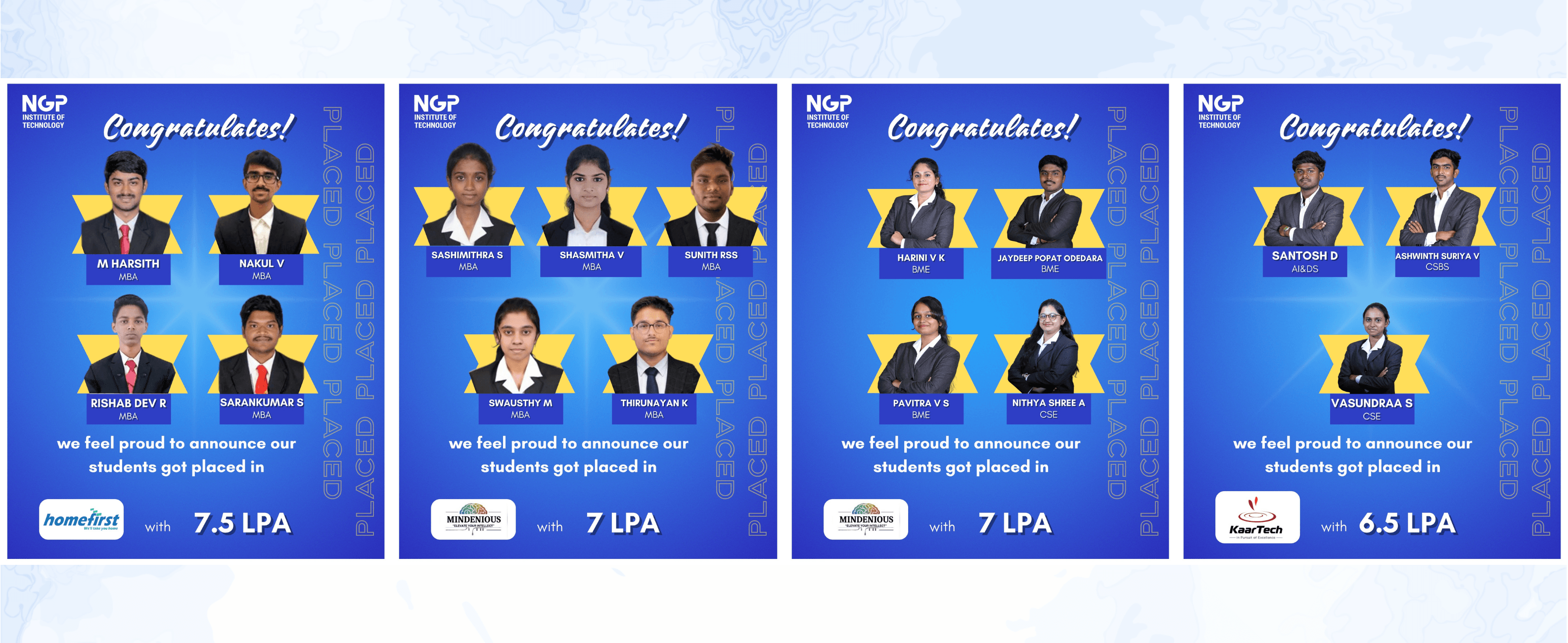 Placement Congratulations 3