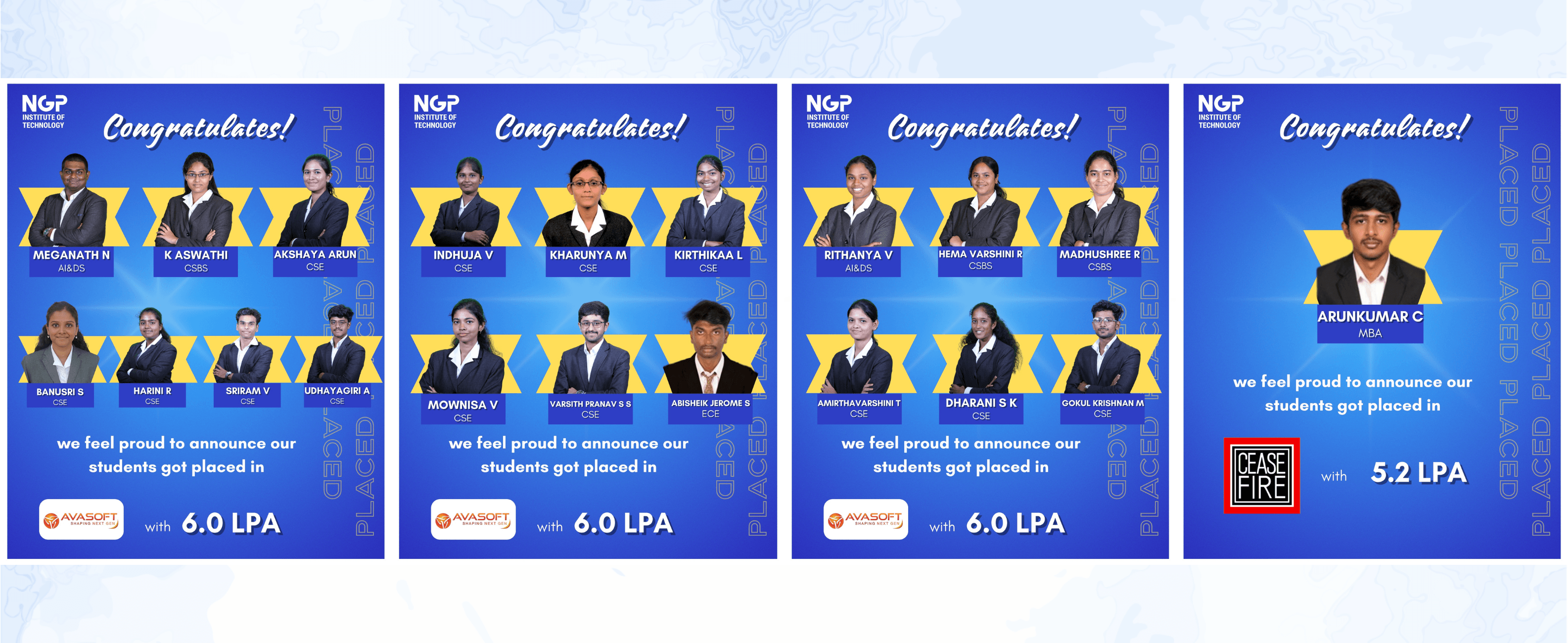Placement Congratulations 4